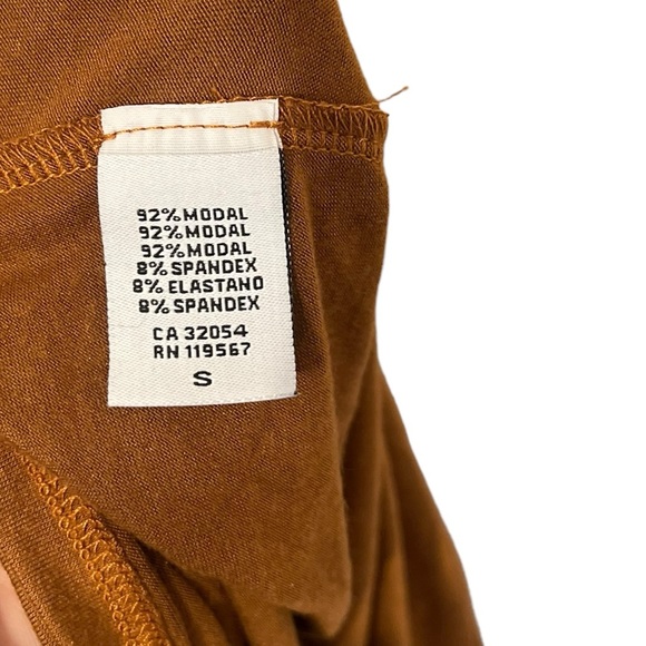 RACHEL PALLY Lianne Mustard Cut Out Keyhole Long Sleeve Dress - Picture 5 of 6